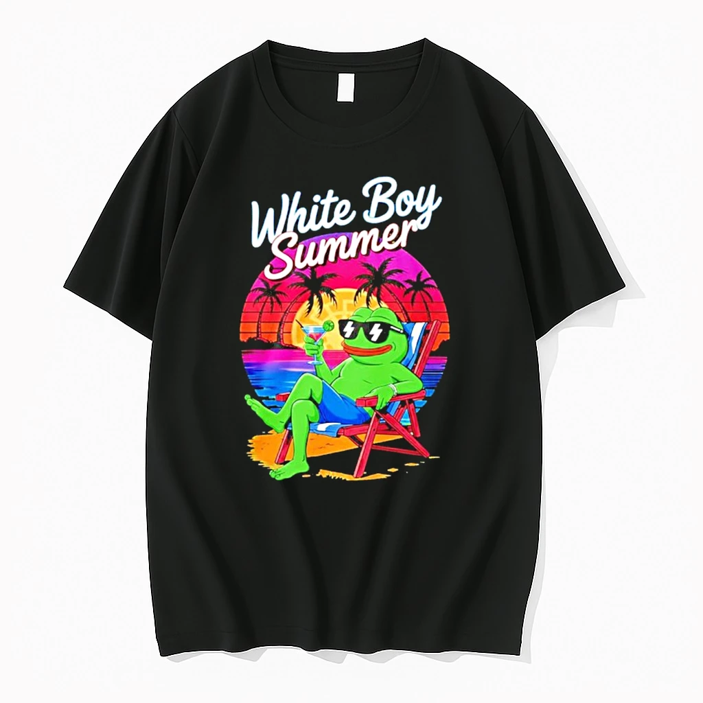 White Boy Summer Pepe Vintage Shirts