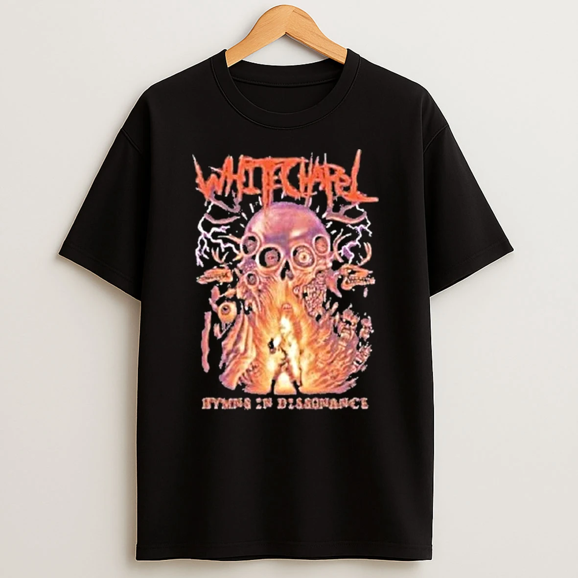 Whitechapel Band Retro Hymns Shirts