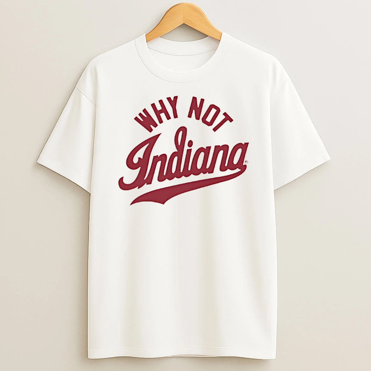 Why Not Indiana Football Graphic Shirts