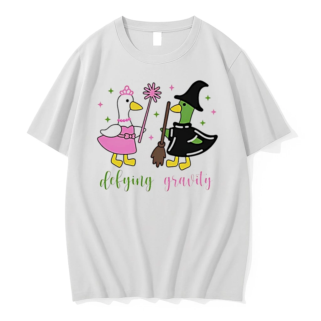 Wicked Goose Defying Gravity Christmas Shirts