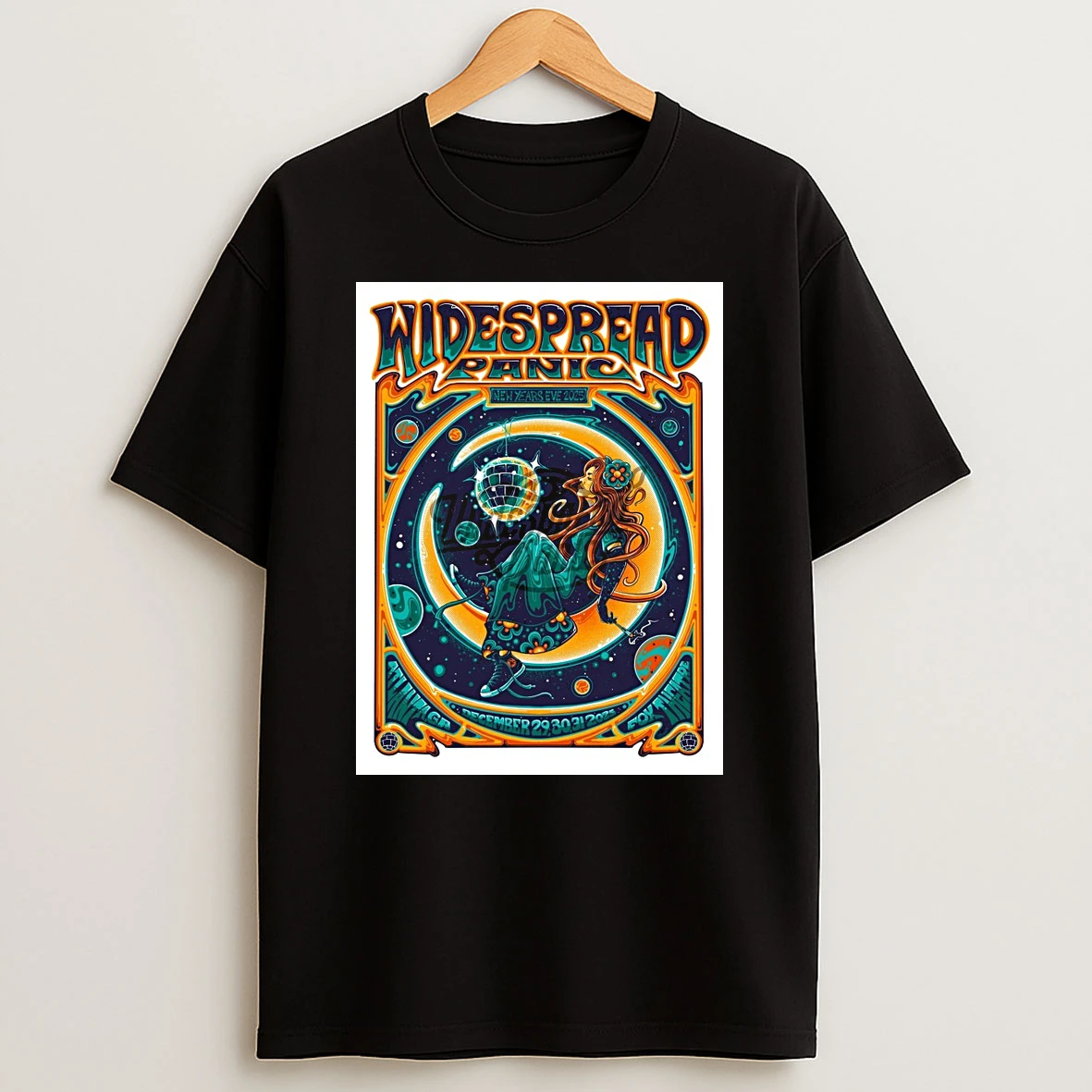 Widespread Panic Nye In Atlanta Ga On December 29 31 2025 Shirts