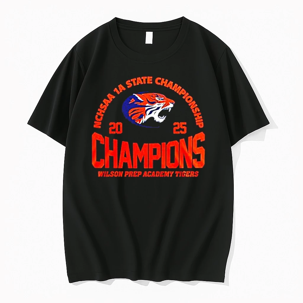 Wilson Prep Academy Tigers 1a State Champions 2025 Shirts