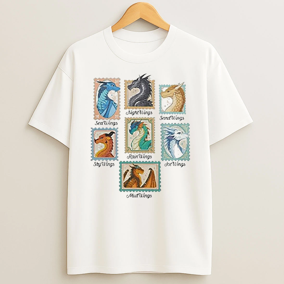 Wings Of Fire Dragons Queen Of Pyrrhia Nightwings Seawings Icewings Shirts