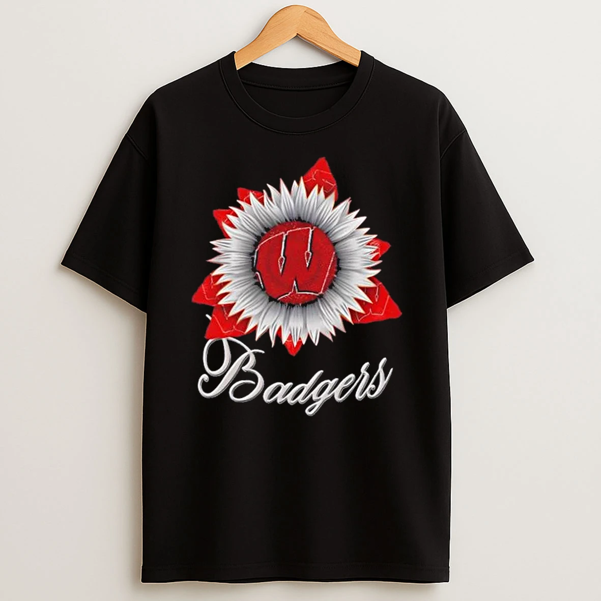 Wisconsin Badgers X Sunflower Graphic Shirts
