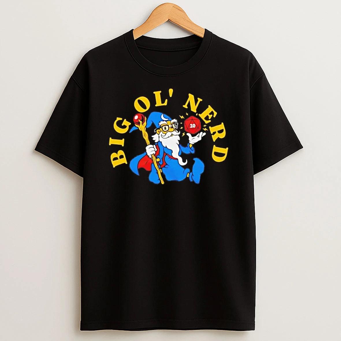 Wizard Dungeons Dragons Big Ol Nerd Shirts