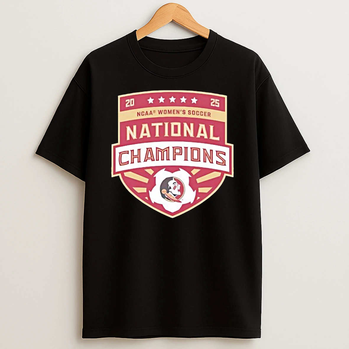 Womens Soccer National Champions Florida State Seminoles Soccer 2025 Shirts