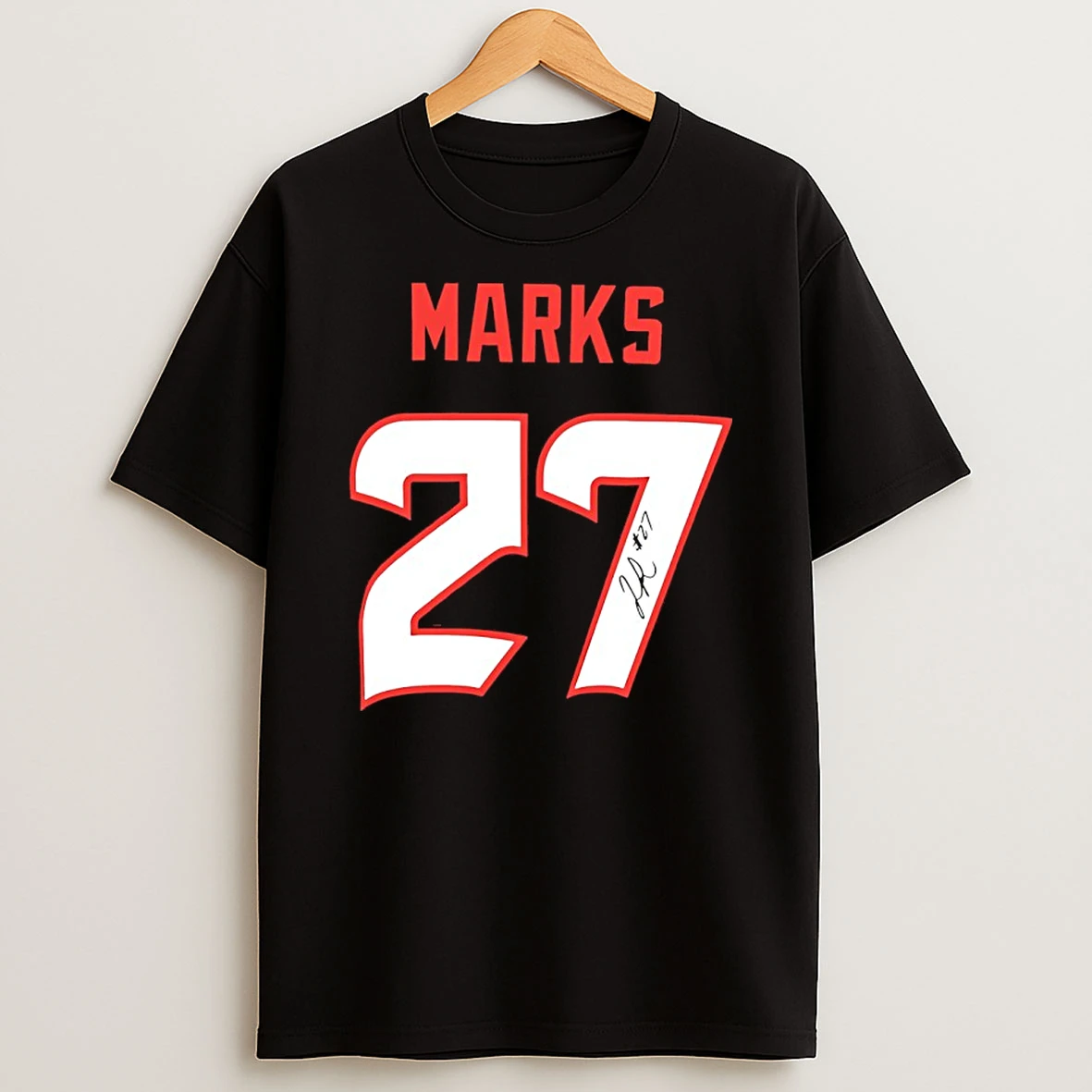 Woody Marks 27 Houston Texans Football Signature Shirts