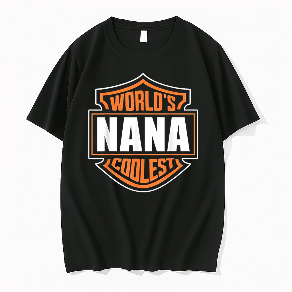 Worlds Coolest Nana Matching Family Reunion Outfit Shirts