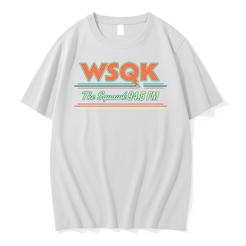 Wsqk The Squawk 94 5 Fm Hawkins Indiana Stranger Things Shirts