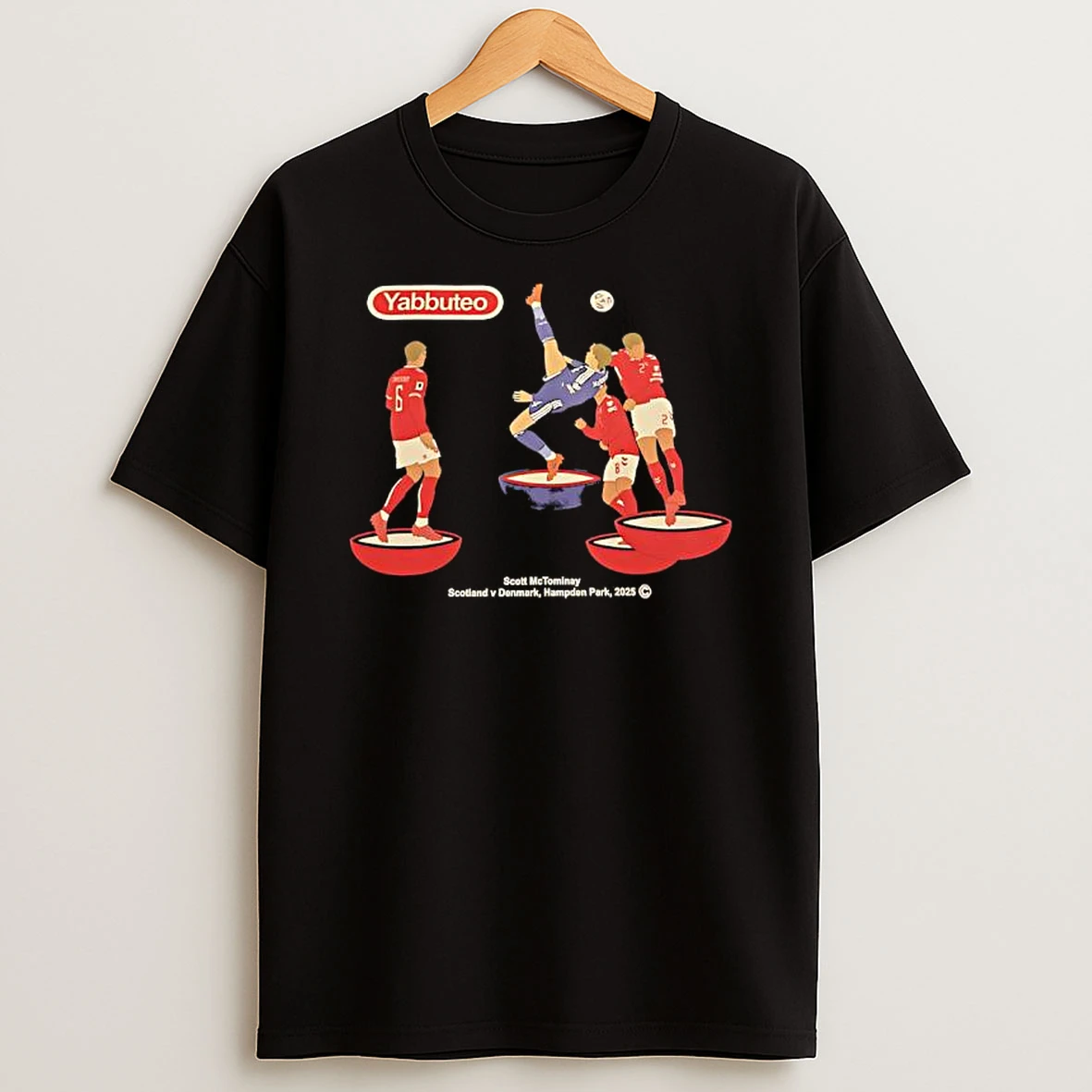 Yabbuteo Scott Mctominay Scotland V Denmark Hampden Park 2025 Shirts