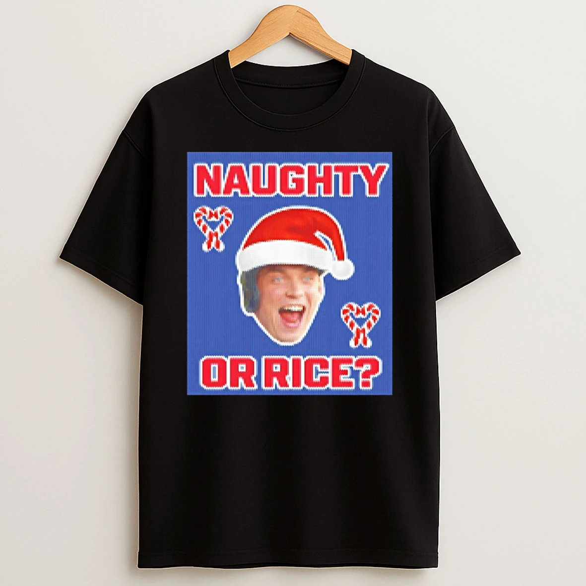 Yankees Ben Rice Naughty Or Rice Ugly Christmas Shirts