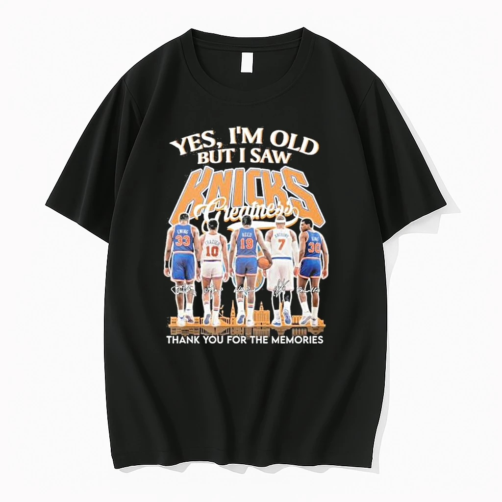 Yes Im Old But I Saw New York Knicks Basketball Greatness Shirts