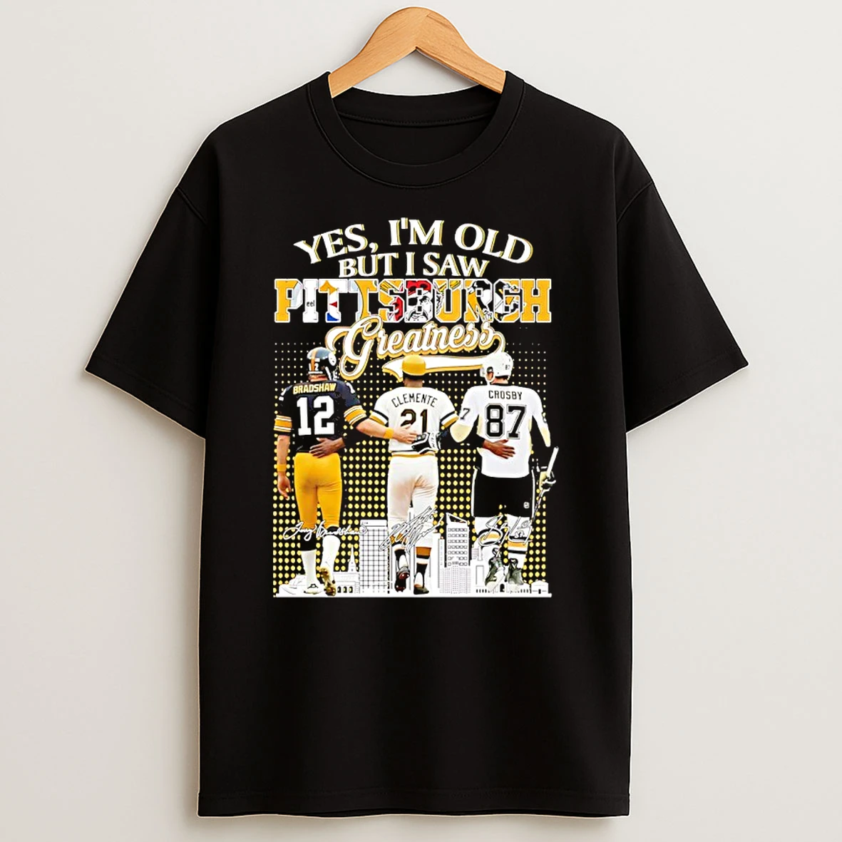 Yes Im Old But I Saw Pittsburgh Steelers Greatness Signature Shirts
