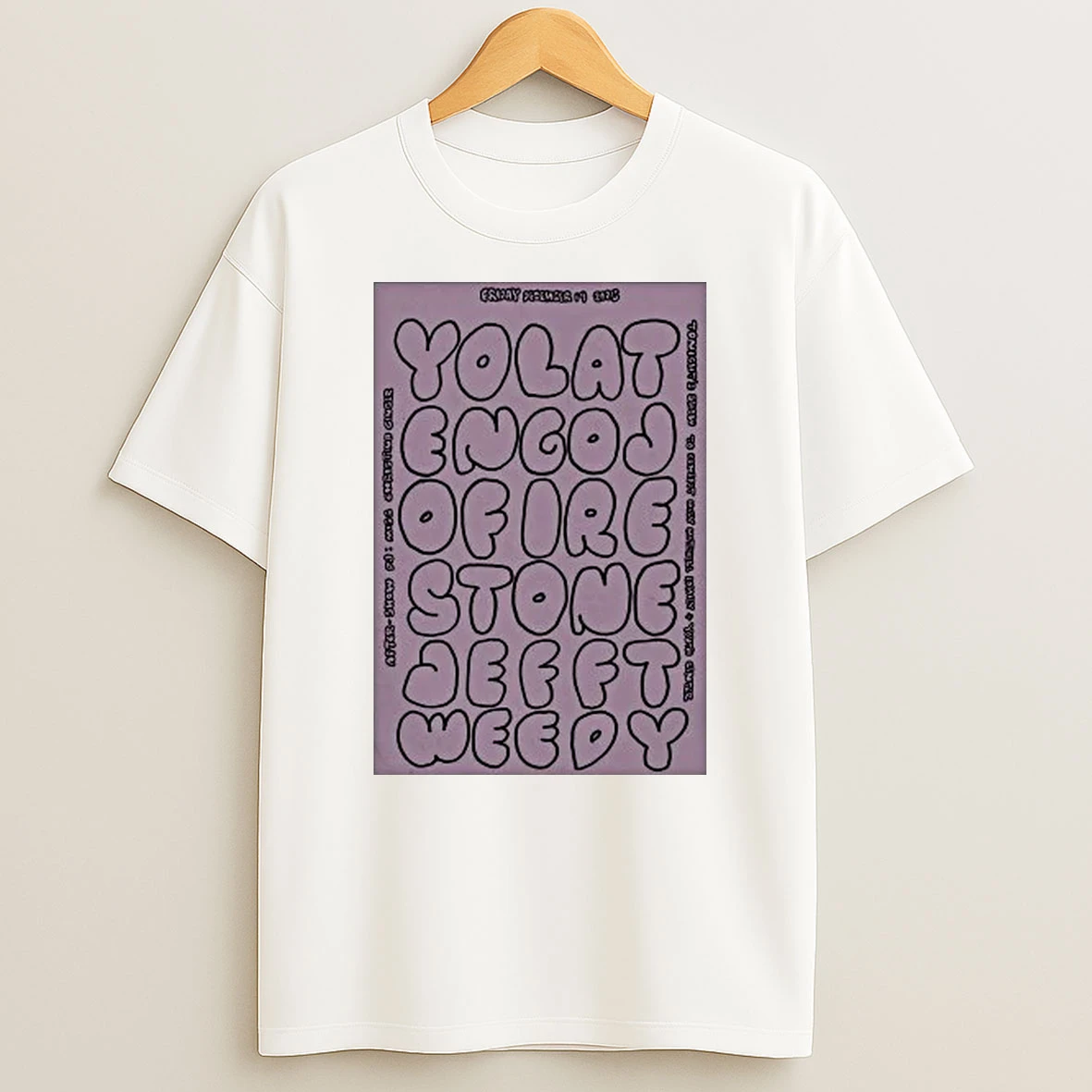 Yo La Tengo Dec 19 2025 Of Ire Stone Jeff Tweedy Shirts