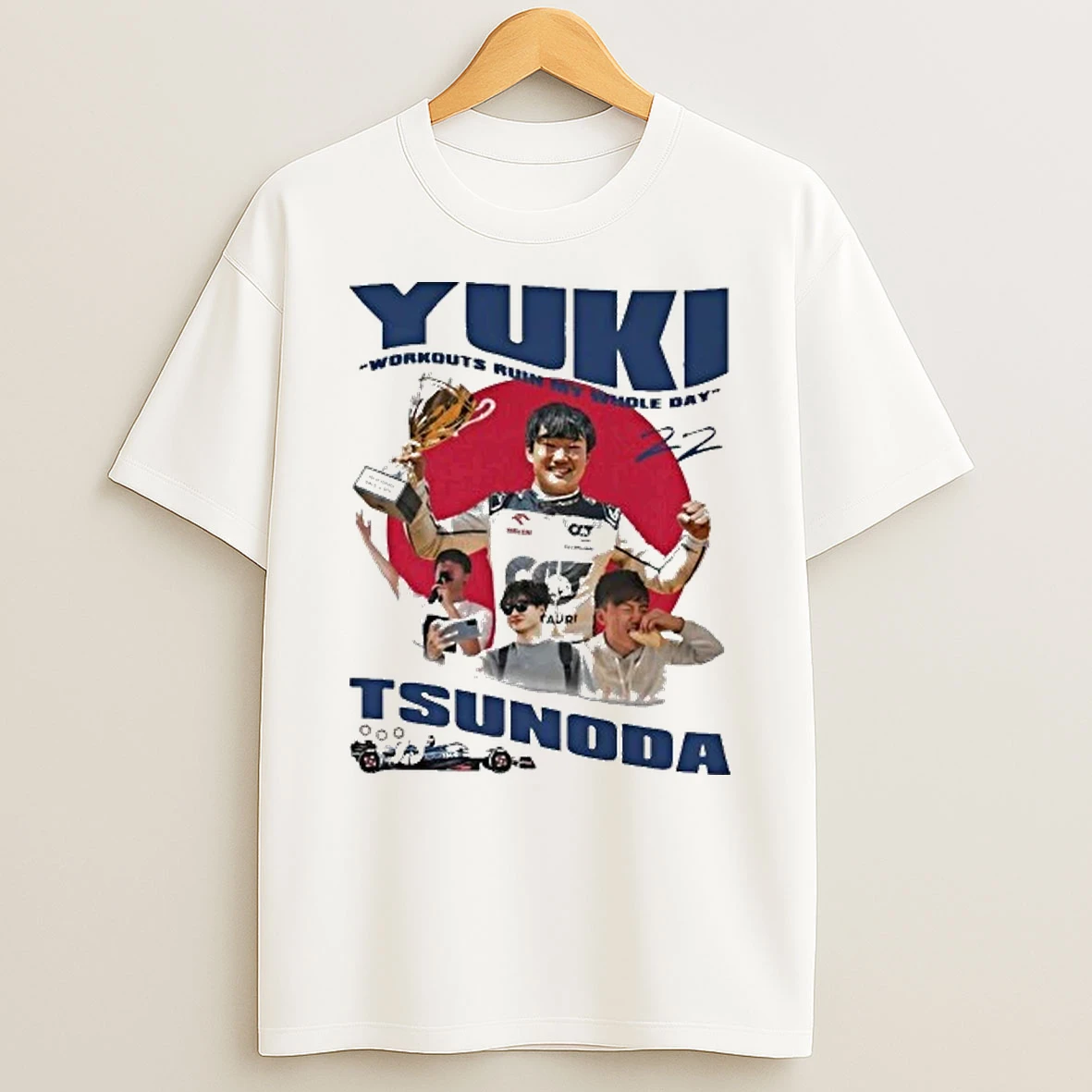 Yuki Tsunoda Workouts Ruin My Whole Day Shirts