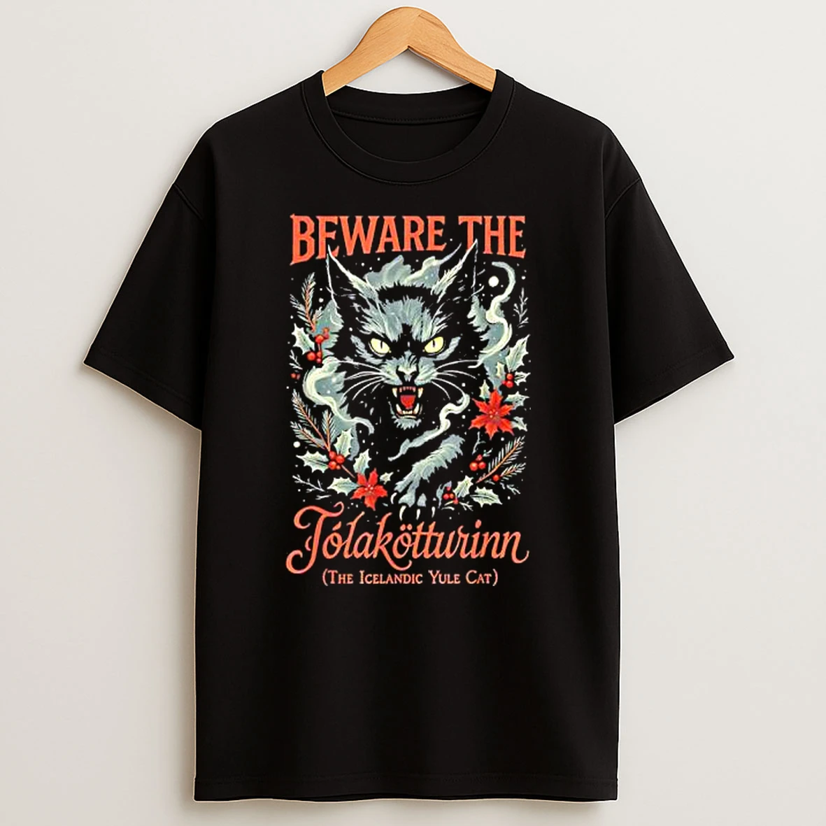 Yule Cat Beware The Jolakotturinn The Icelandic Shirts