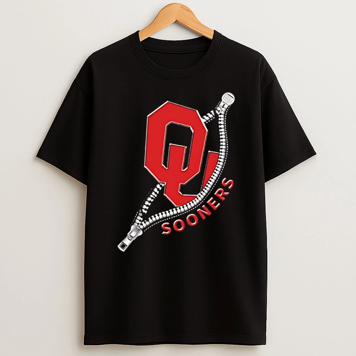 Zipper X Oklahoma Sooners Football Logo Shirts