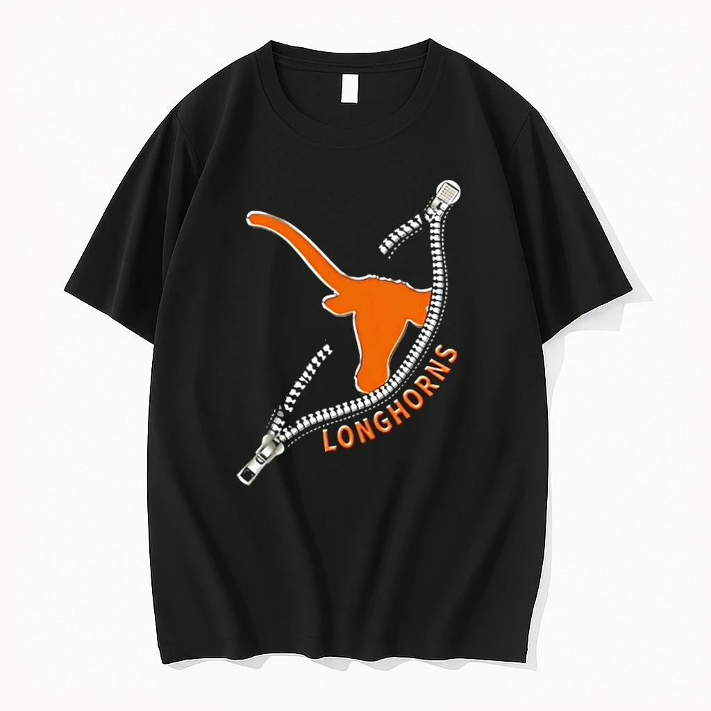 Zipper X Texas Longhorns Football Logo Shirts