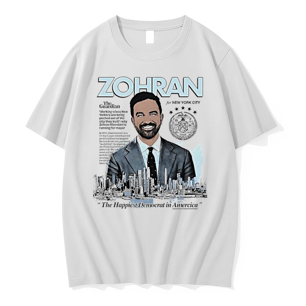 Zohran The Happiest Democrat In America Shirts