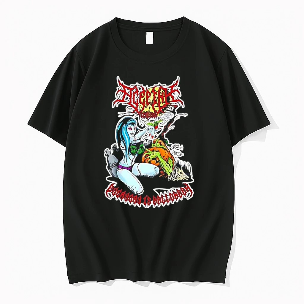 Zombie Pin Up Zombie Goat Cartoon Shirts