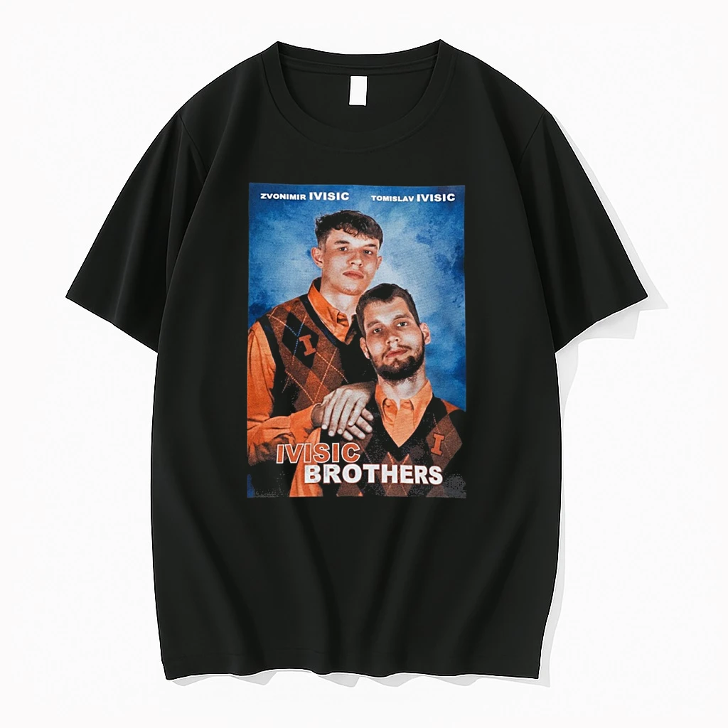 Zvonimir Ivisic And Tomislav Ivisic Step Brothers Illinois Fighting Illini Shirts