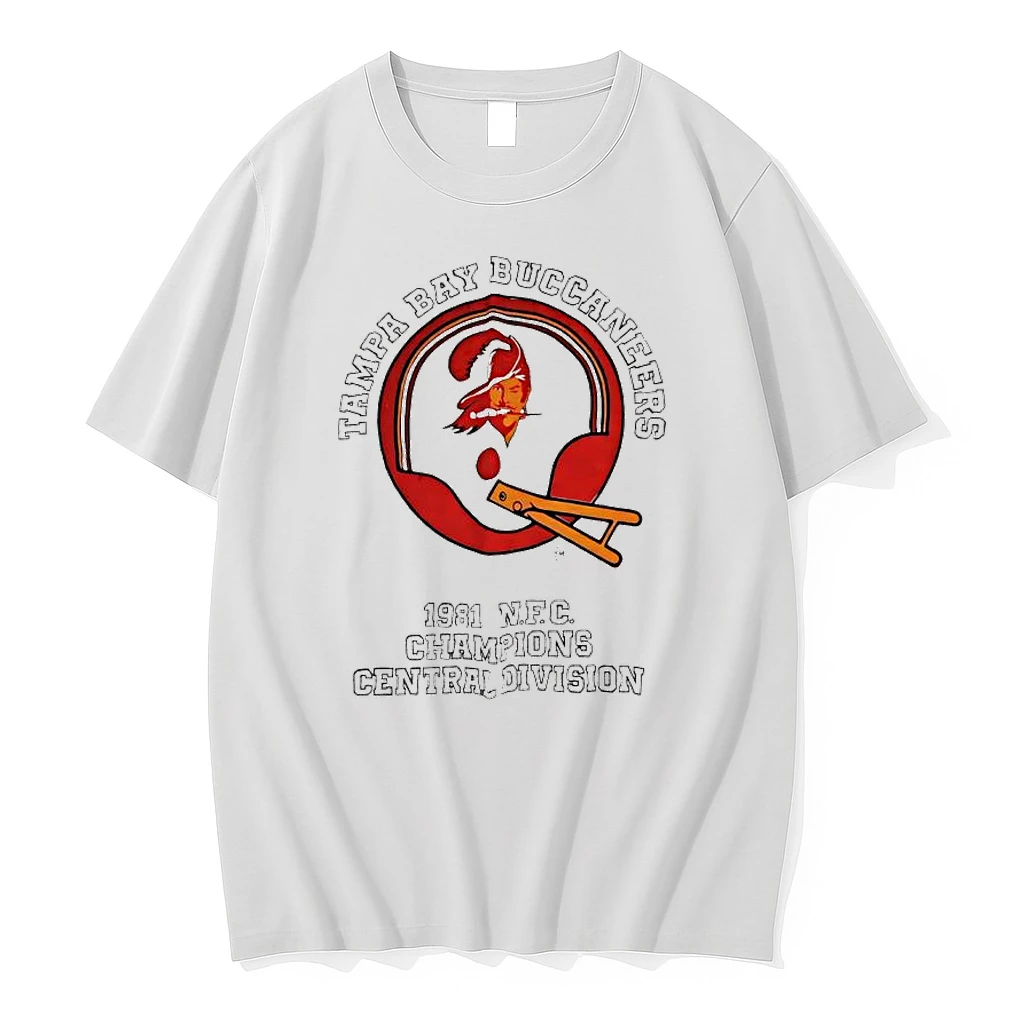 Ampa Bay Buccaneers 1981 Nfc Central Division Champions Logo Shirts