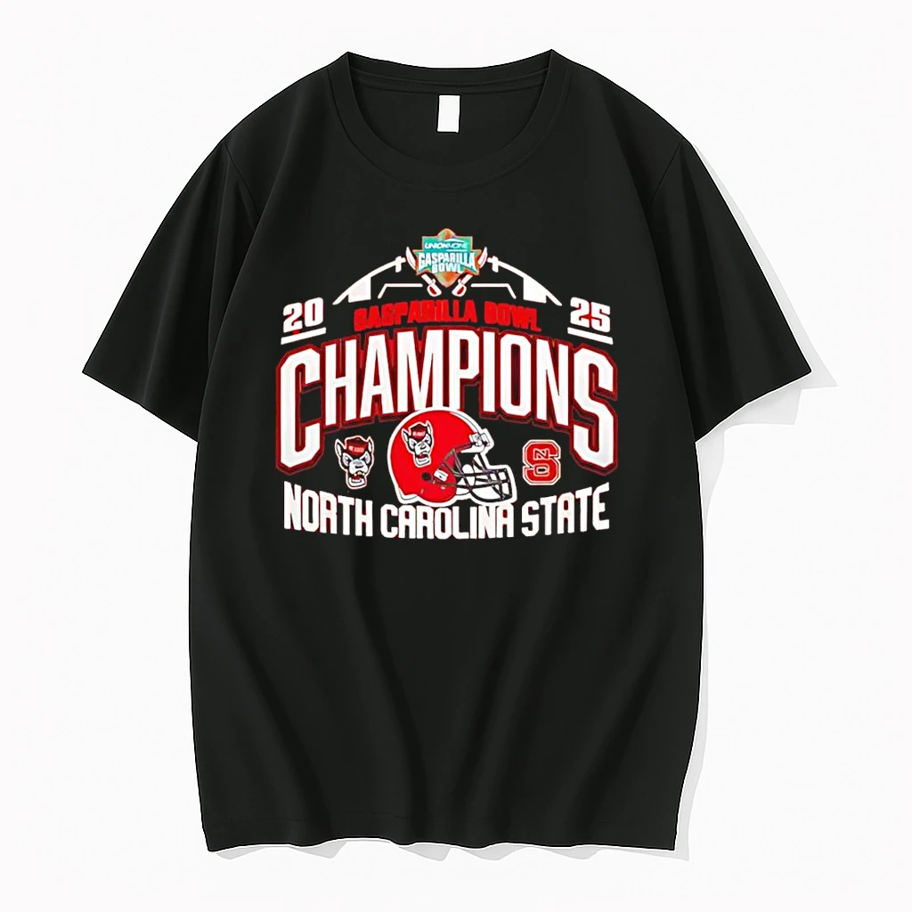 Whatwillwear 20251222_103924 47_nc State Wolfpack Ncaa 2025 Gasparilla Bowl Champions Helmet Shirts