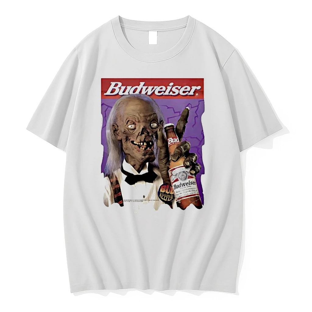 Whatwillwear 20251222_104325 26_bud Tales From The Crypt Keeper Zombie Bartender 1990s Halloween Vintage Shirts