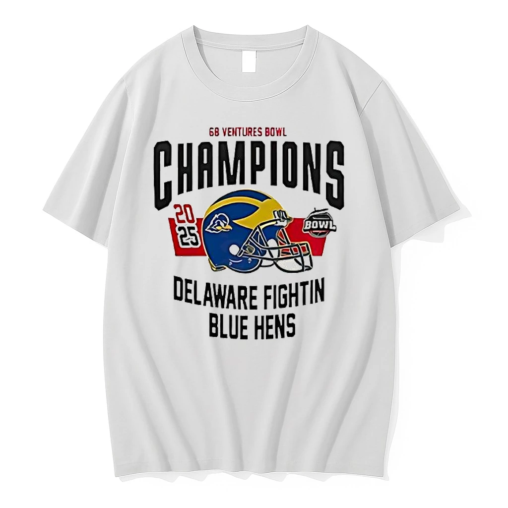 Whatwillwear 20251222_104325 26_delaware Fightin Blue Hens Football 2025 68 Ventures Bowl Champions Helmet Shirts
