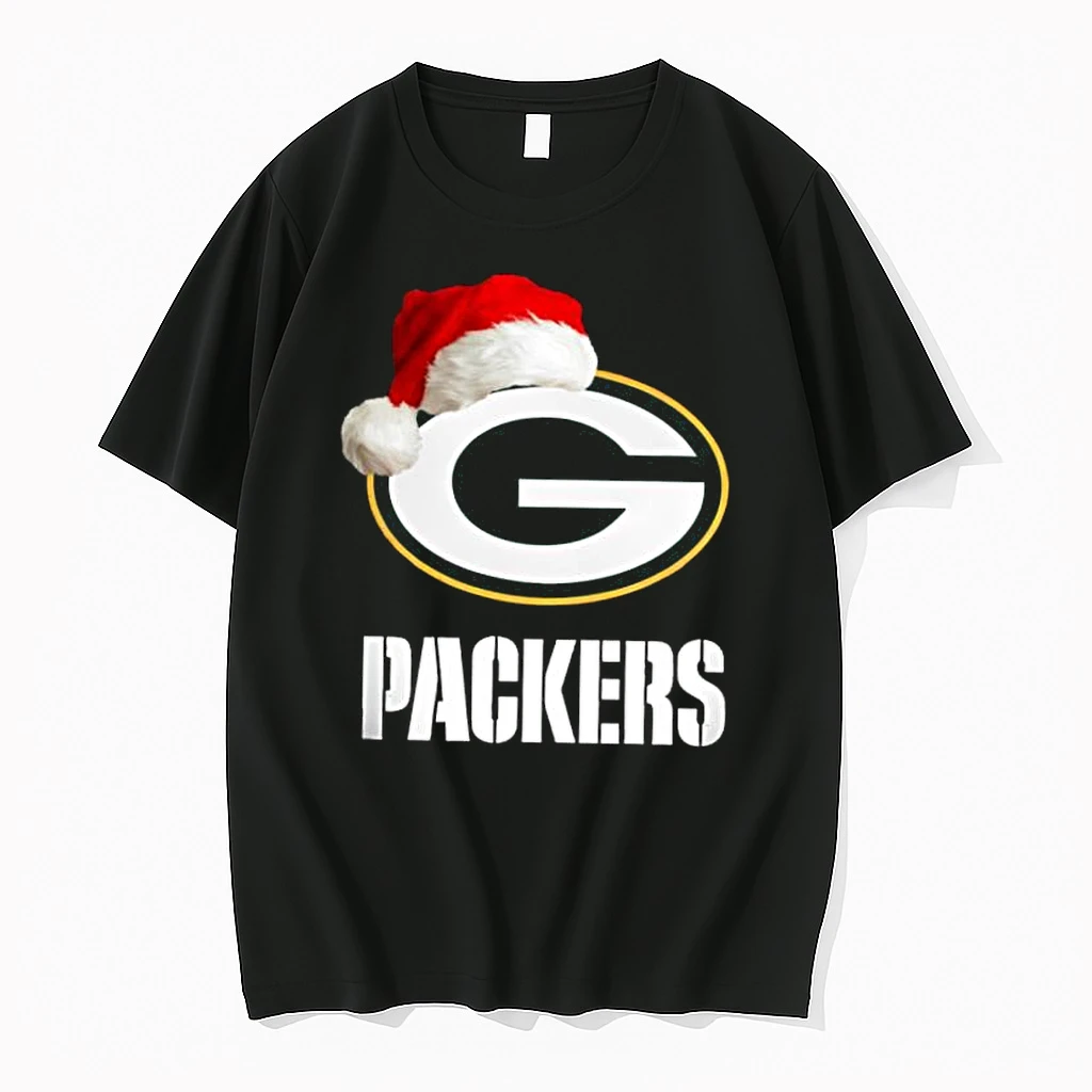 Whatwillwear Dalatshirt 20251210_121713 24_green Bay Packers 2025 Santa Hat Logo Football Christmas Shirts