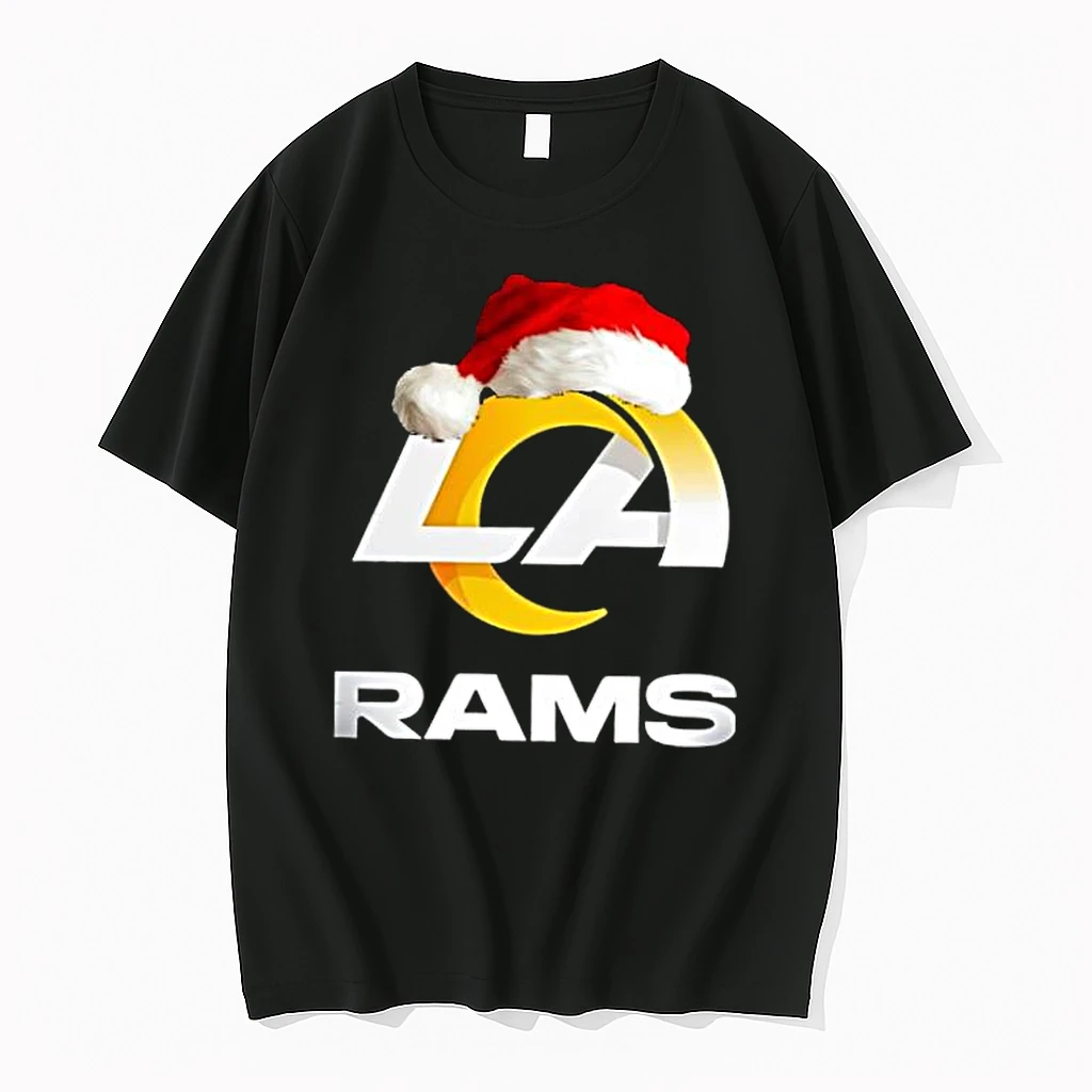 Whatwillwear Dalatshirt 20251210_121713 24_los Angeles Rams 2025 Santa Hat Logo Football Christmas Shirts