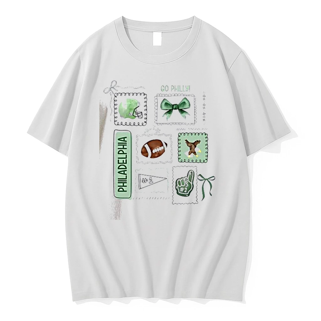 Whatwillwear Dalatshirt 20251210_133224 71_go Eagles Football Helmet Bow 1 Fan Graphic Team Spirit Shirts