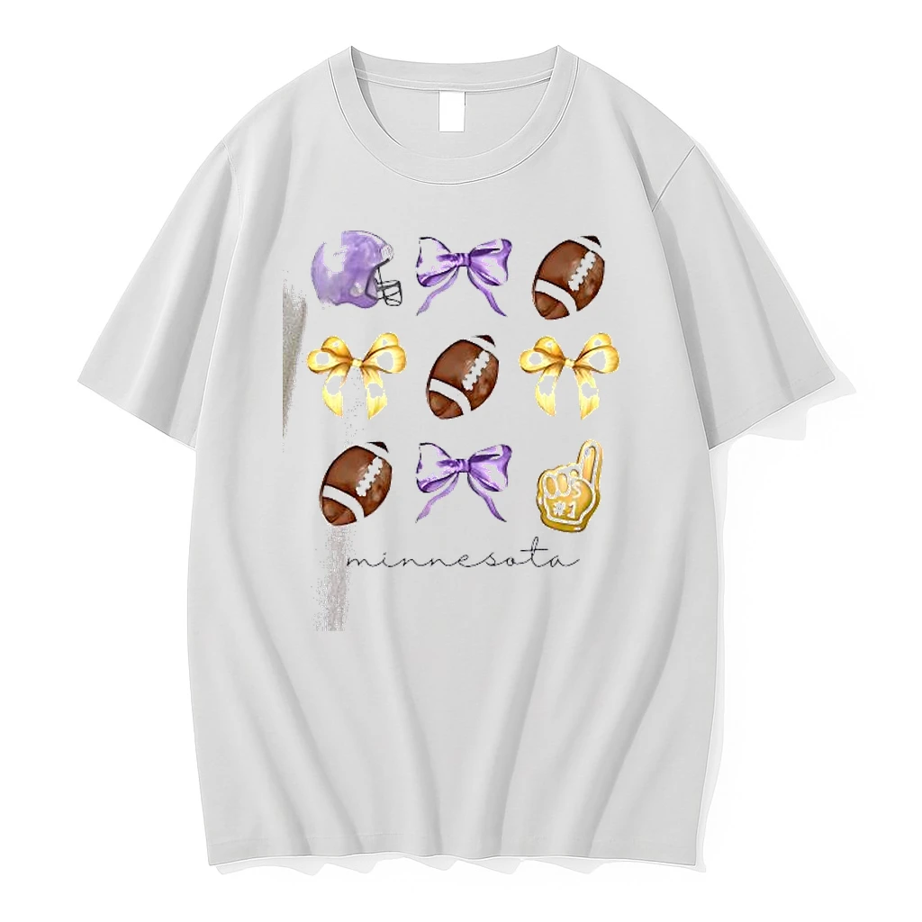 Whatwillwear Dalatshirt 20251210_133224 71_go Minnesota Football Helmet Bow 1 Fan Graphic Team Spirit Shirts