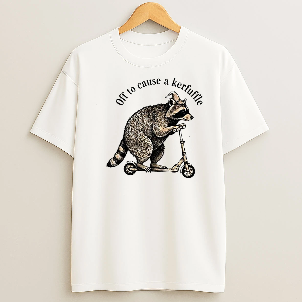 Whatwillwear Dalatshirt 20251219_093336 155_off To Cause A Kerfuffle Racoon Shirts