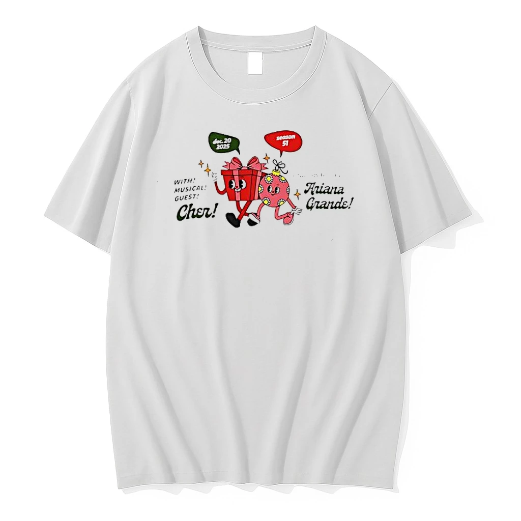 Whatwillwear Dalatshirt 20251219_093336 155_with Musical Guest Cher And Your Host Ariana Grande Meme Shirts