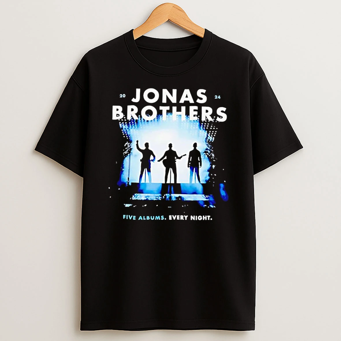 Whatwillwear Dalatshirt 20251219_121655 90_jonas Brothers Five Albums Every Night Shirts