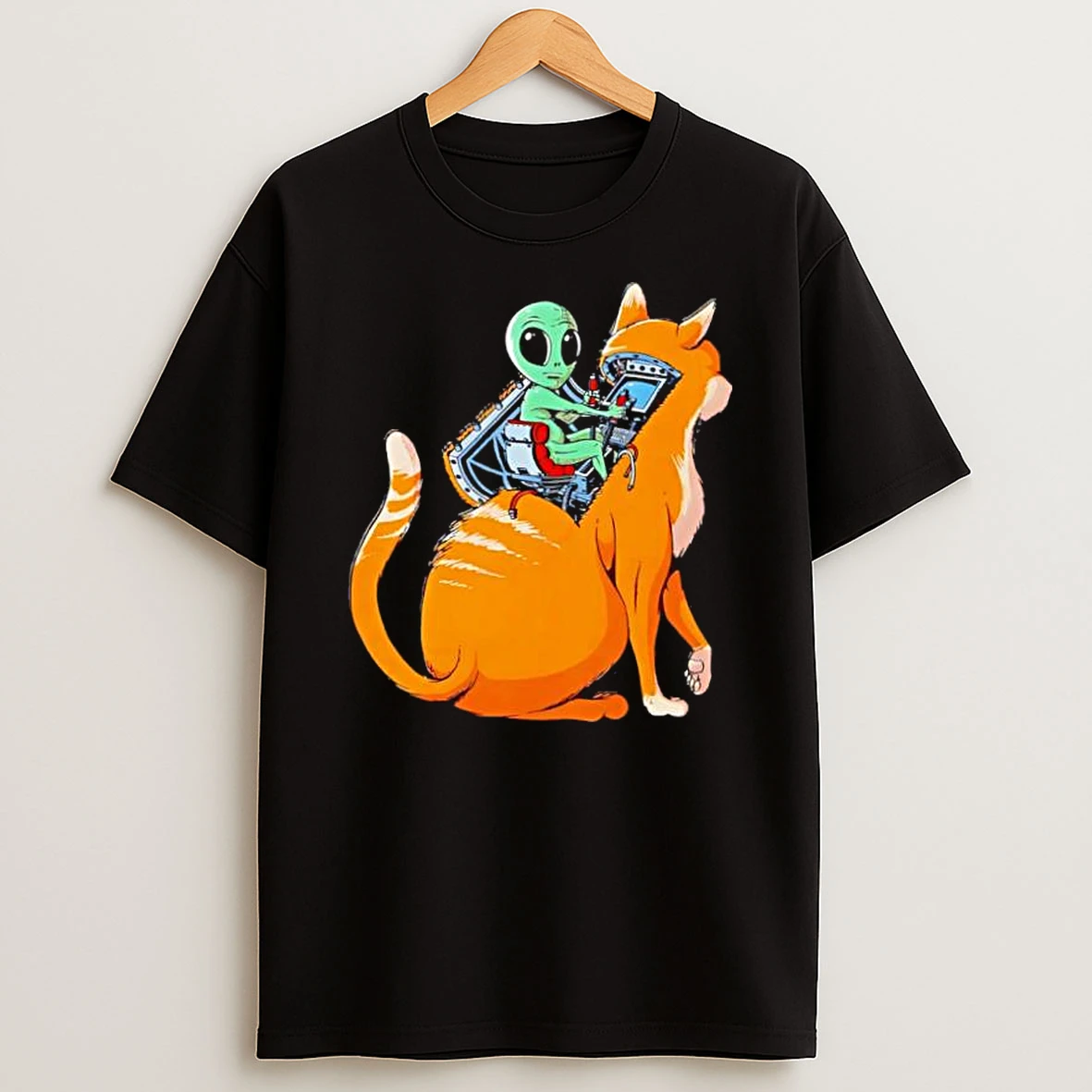 Whatwillwear Dalatshirt 20251219_121655 90_orange Cat Alien Classic Shirts