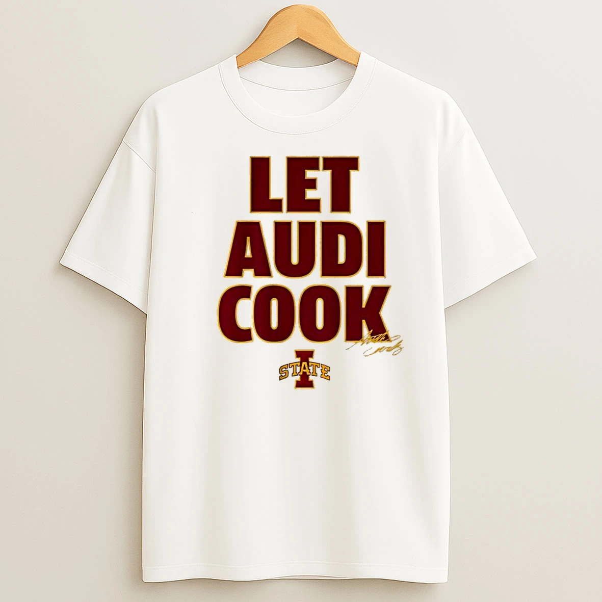 Whatwillwear Dalatshirt 20251219_121655 90_top Iowa State Cyclones Mens Basketball Audi Crooks Let Audi Cook Signature Shirts