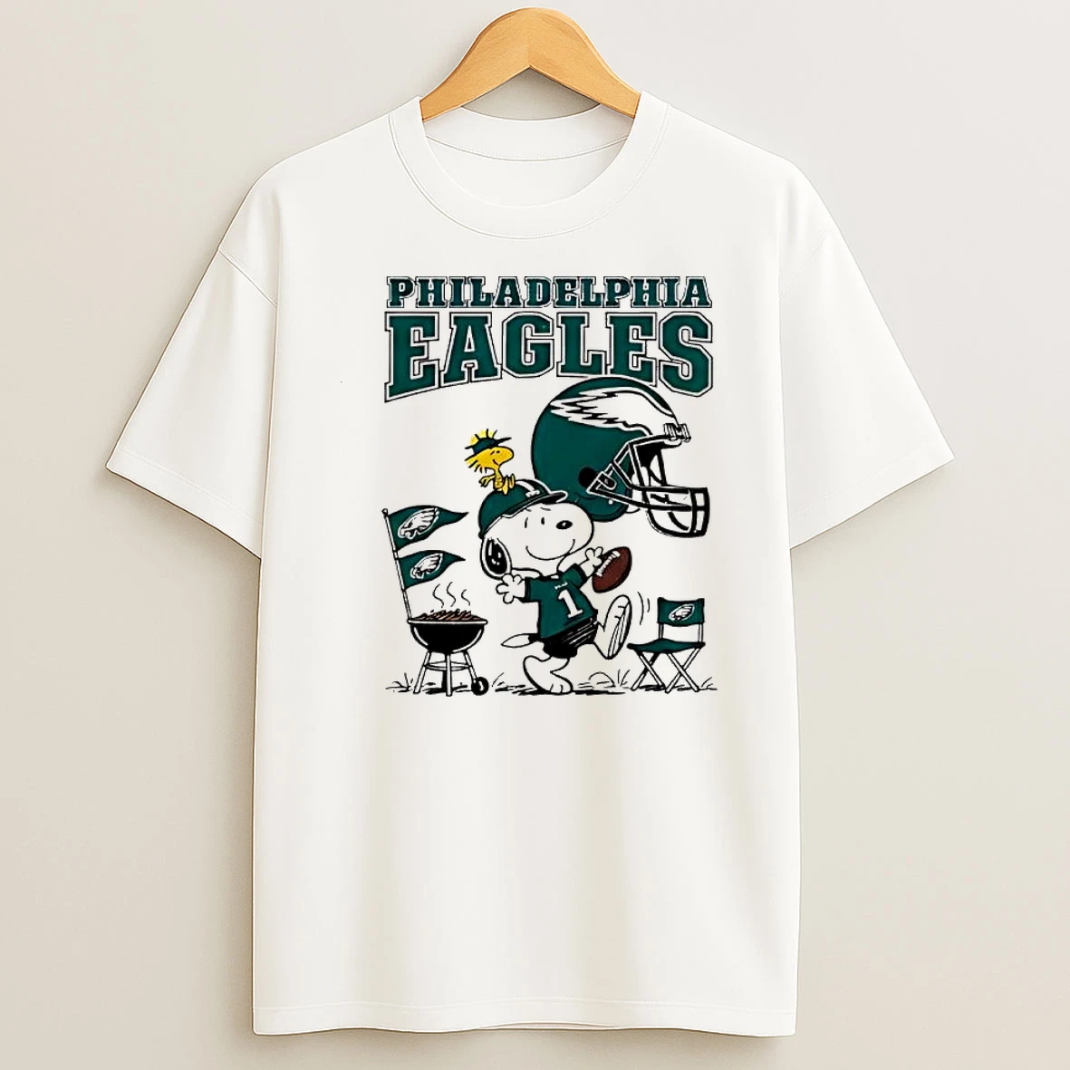 Whatwillwear Dalatshirt 20251219_174820 82_philadelphia Eagles Snoopy Tailgate Party Peanuts Football Shirts
