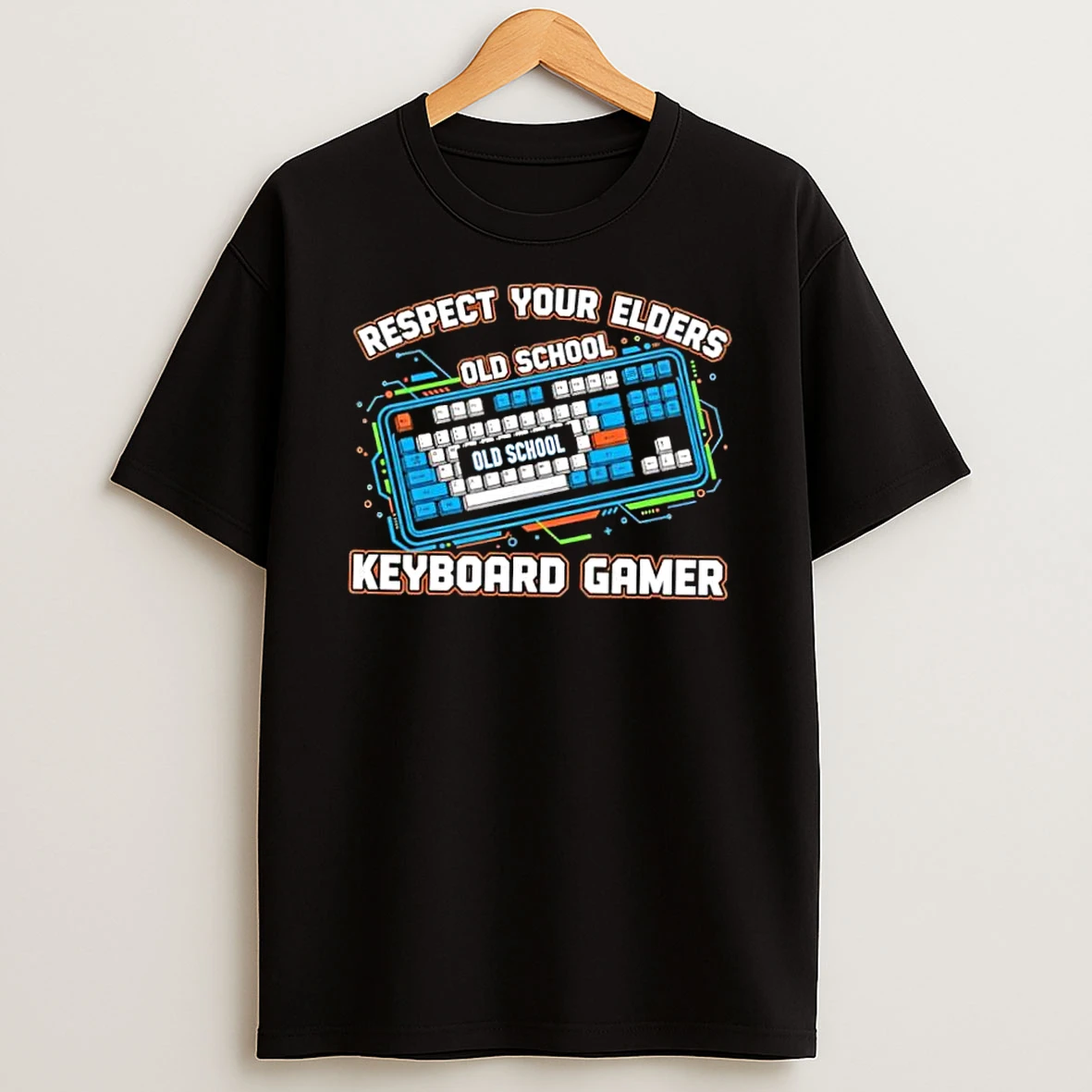Whatwillwear Dalatshirt 20251219_174820 82_respect Your Elders Old School Keyboard Gamer Shirts