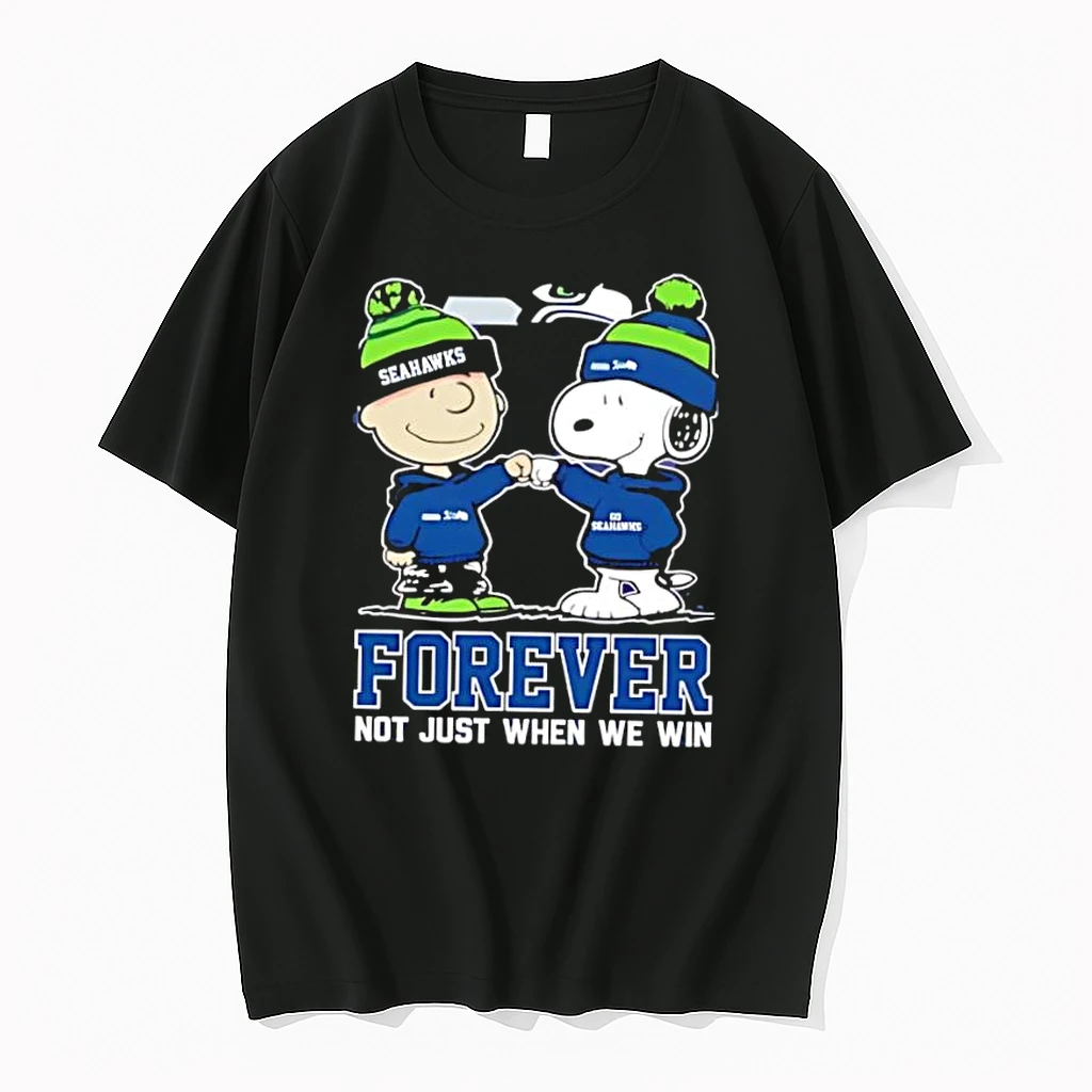 Whatwillwear Dalatshirt 20251219_174820 82_seattle Seahawks Charlie Brown And Snoopy Forever Not Just When We Win Shirts