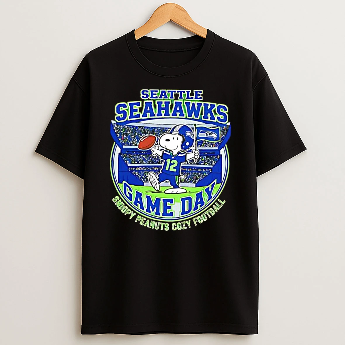 Whatwillwear Dalatshirt 20251219_174820 82_seattle Seahawks Game Day Snoopy Peanuts Cozy Football Shirts