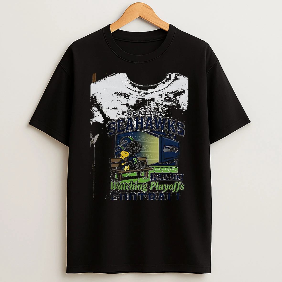 Whatwillwear Dalatshirt 20251219_174820 82_seattle Seahawks Snoopy Peanuts Watching Playoffs Football Shirts