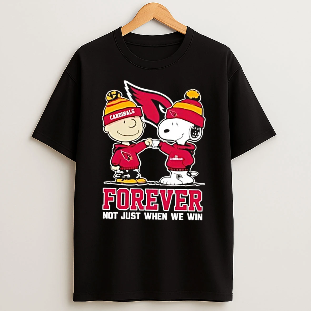 Whatwillwear Dalatshirt 20251219_181148 8_arizona Cardinals Charlie Brown And Snoopy Forever Not Just When We Win Shirts