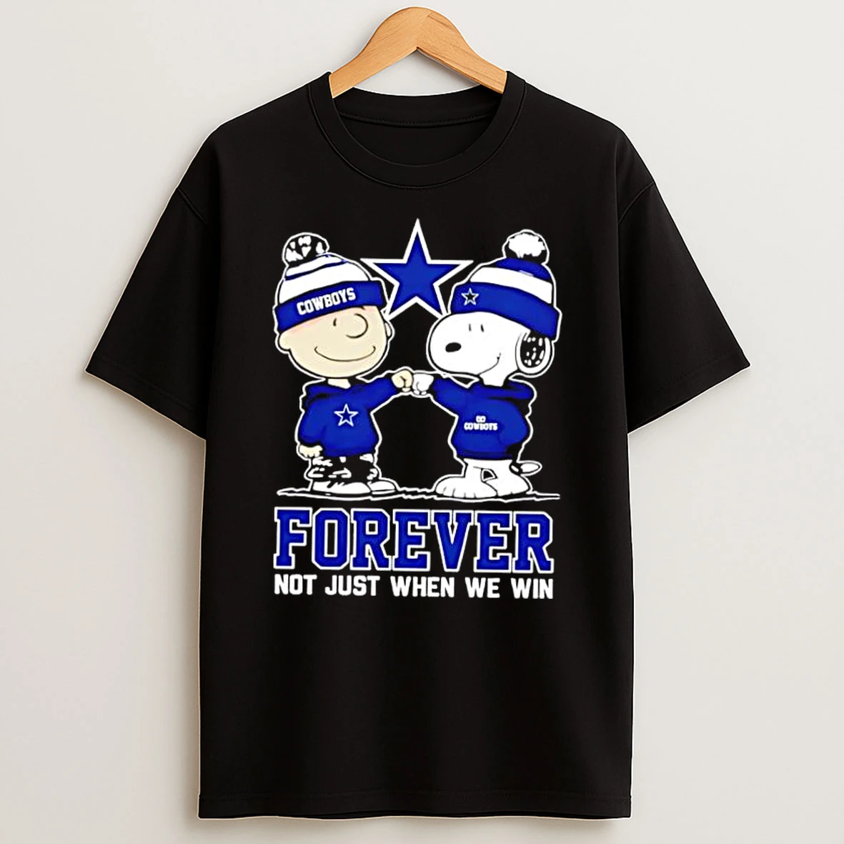 Whatwillwear Dalatshirt 20251220_085805 61_dallas Cowboys Charlie Brown And Snoopy Forever Not Just When We Win Shirts