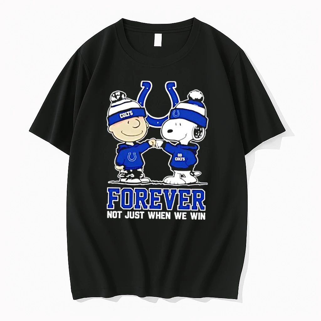 Whatwillwear Dalatshirt 20251220_085805 61_indianapolis Colts Charlie Brown And Snoopy Forever Not Just When We Win Shirts
