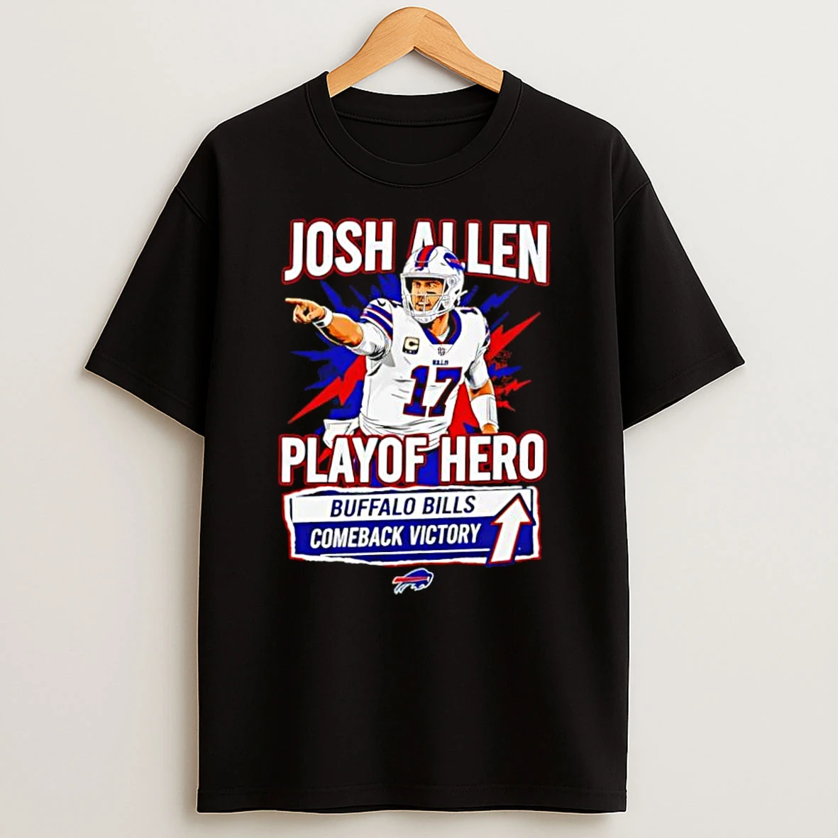 Whatwillwear Dalatshirt 20251220_085805 61_josh Allen Playoff Hero Buffalo Bills Comeback Victory Shirts