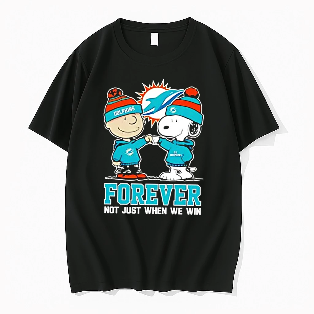 Whatwillwear Dalatshirt 20251220_085805 61_miami Dolphins Charlie Brown And Snoopy Forever Not Just When We Win Shirts