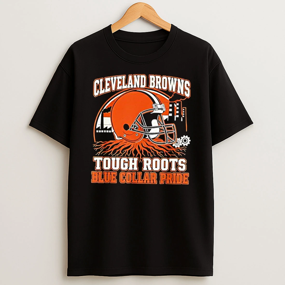 Whatwillwear Dalatshirt 20251222_101533 167_cleveland Browns Football Tough Roots Blue Collar Pride Shirts