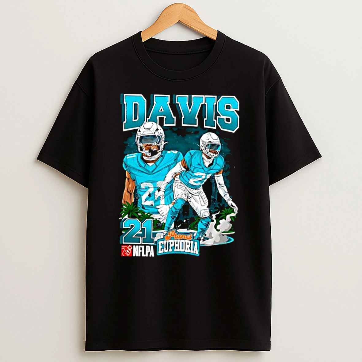 Whatwillwear Dalatshirt 20251222_101533 167_miami Dolphins Ashtyn Davis Football Player City Graphic Shirts